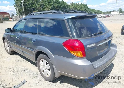 2005 Subaru Outback 2.5Xt из США, поврежденный, VIN 4S4BP68C754325052